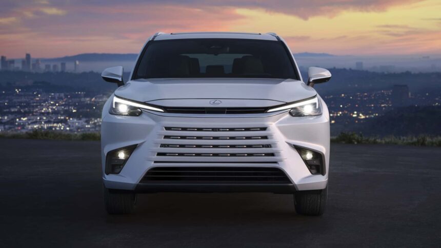 Lexus TX 2024 fascia