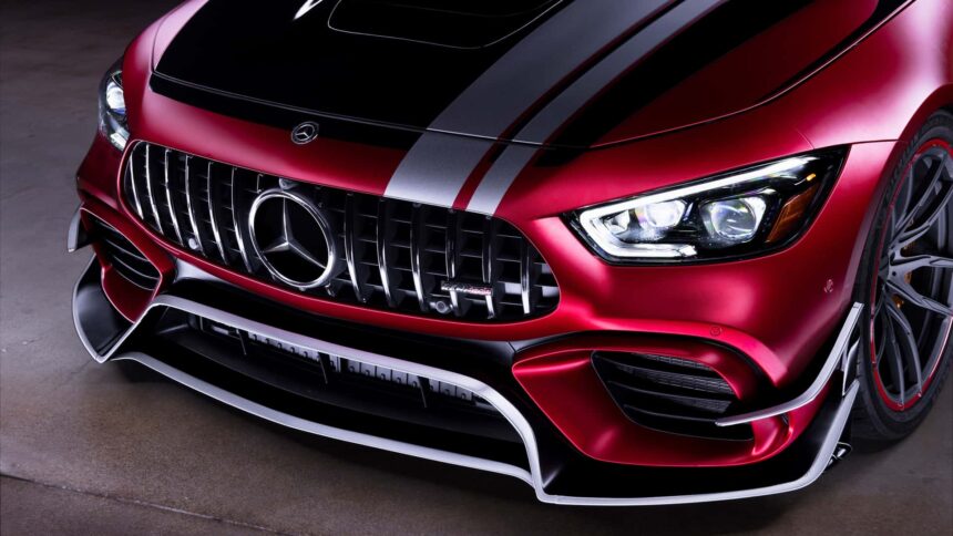 Mercedes AMG GT63 fascia