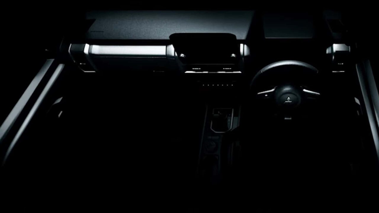 mitsubishi l200 2024 teaser_03 Autos Rodando Mitsubishi L interior