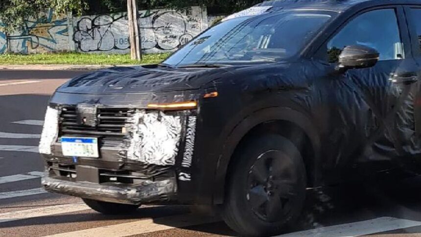 Nissan Kicks 2024 espiado
