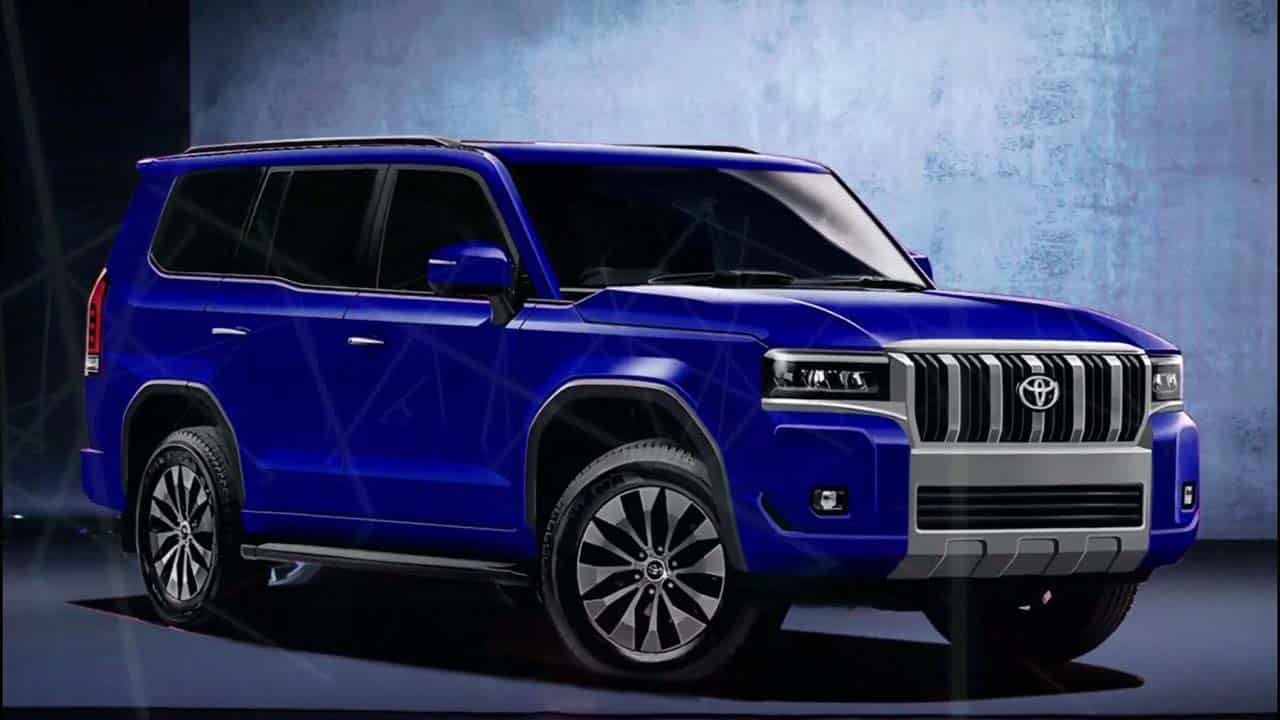 Toyota Prado 2024 frente render