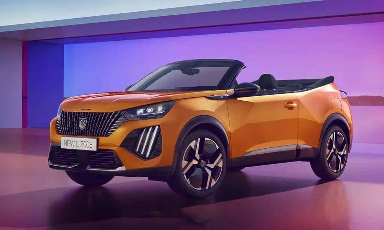 Peugeot e-2008 cabrio