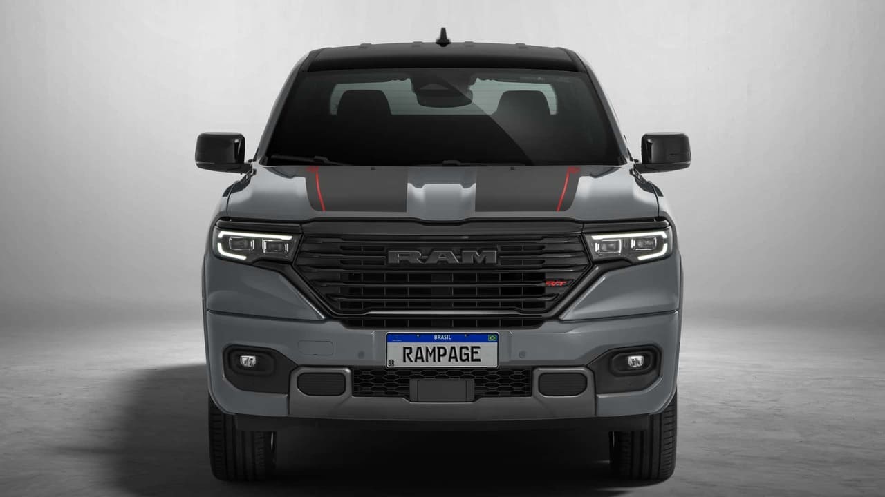 ram rampage r t 2024_09 Autos Rodando Ram Rampage RT fascia
