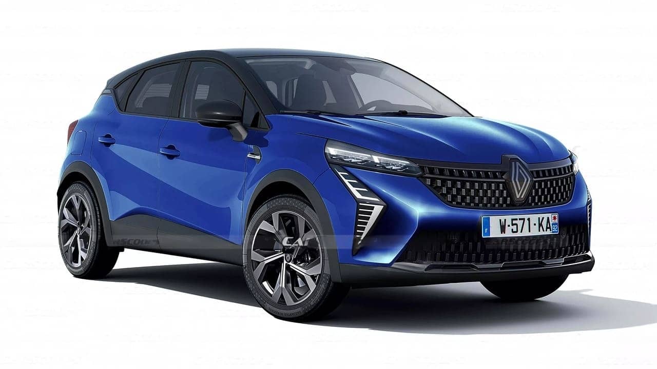 Renault Captur 2024 azul