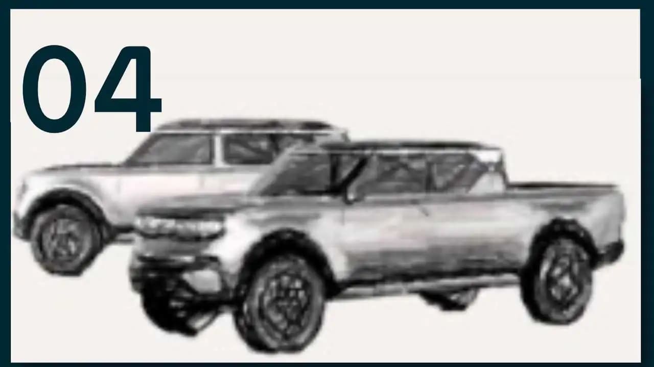 scout ev pickup and suv design preview Autos Rodando Vista previa de la SUV y Pick up Scout mostrada por VW