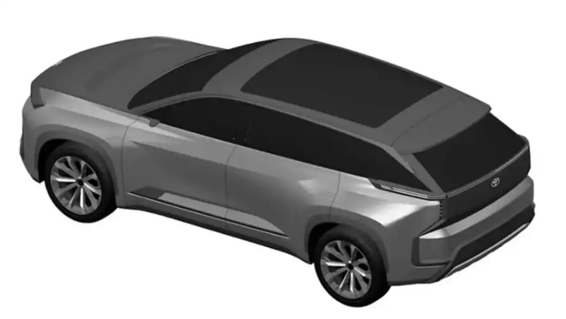toyota highlander eléctrico render_01 Autos Rodando Toyota Highlander eléctrico patente
