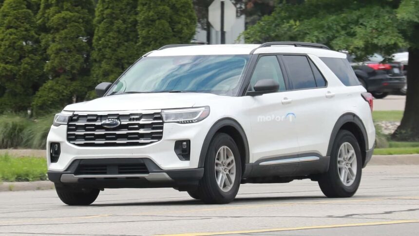 Ford Explorer 2024 frente