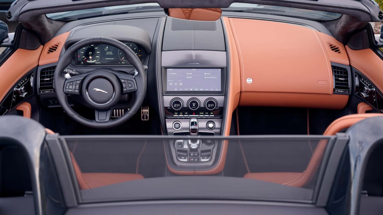 jaguar f type edition interior