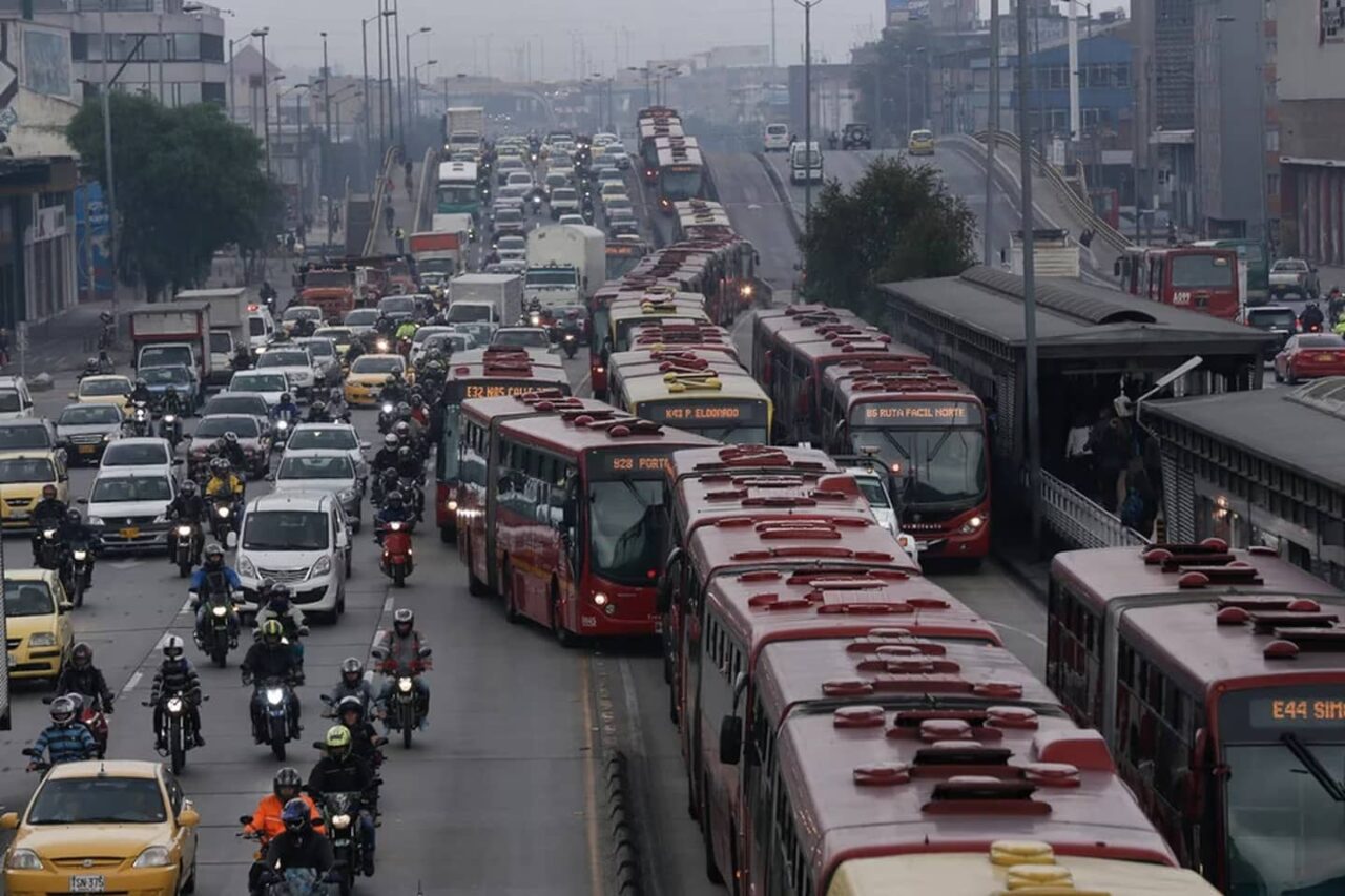 bogota congestion Autos Rodando Bogotá La Ciudad Más Congestionada del Mundo