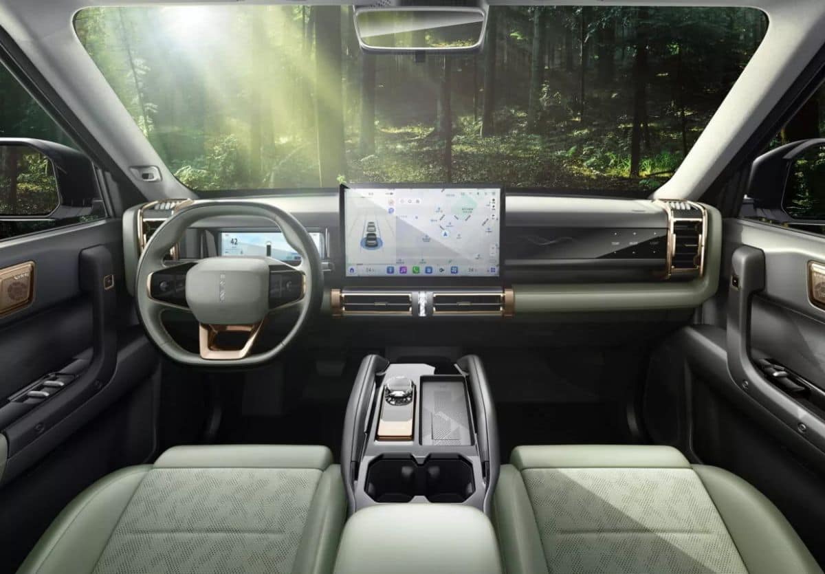 chery icar 03 3 Autos Rodando Chery iCar interior