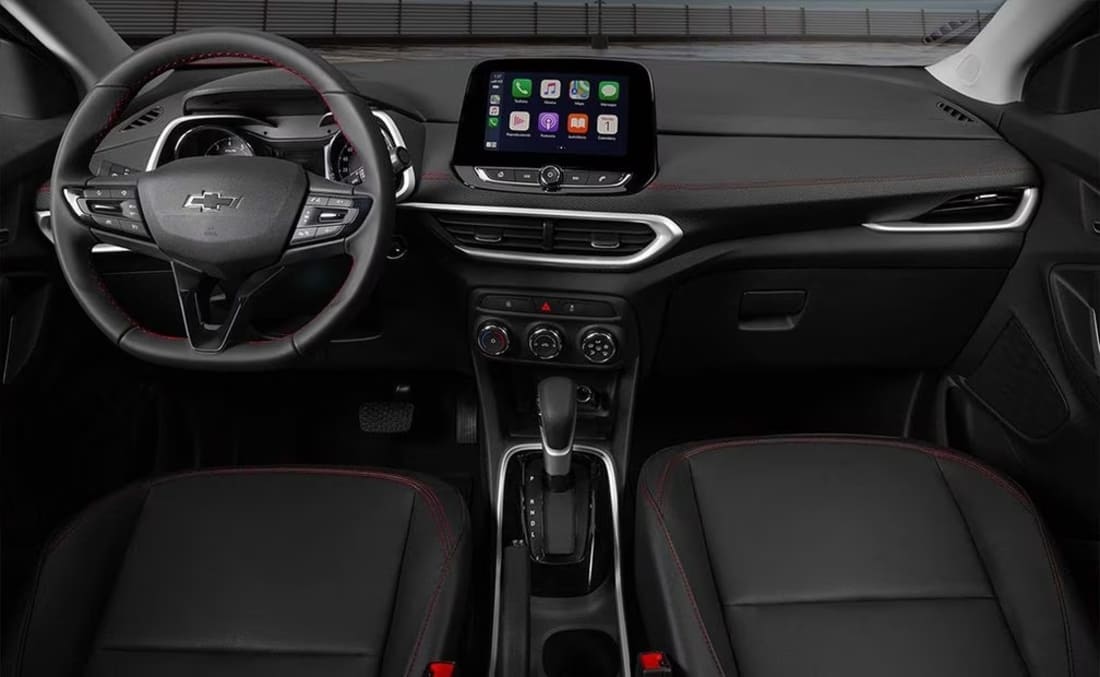 chevrolet tracker rs 2024_01 Autos Rodando Chevrolet Tracker RS interior