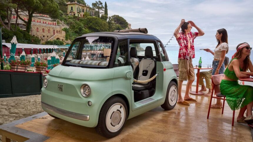 Fiat Topolino con ducha