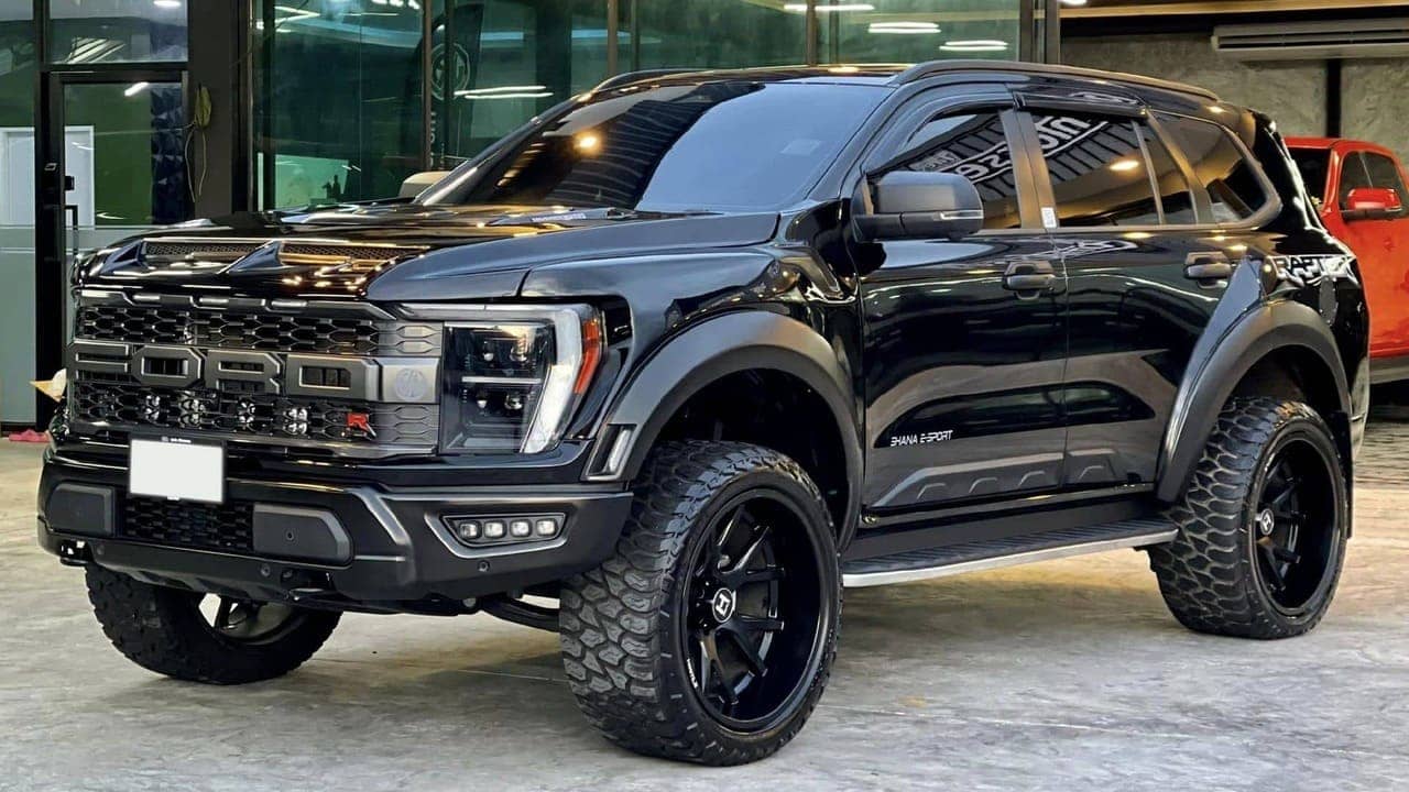 Ford Everest y la F F Everest Raptor
