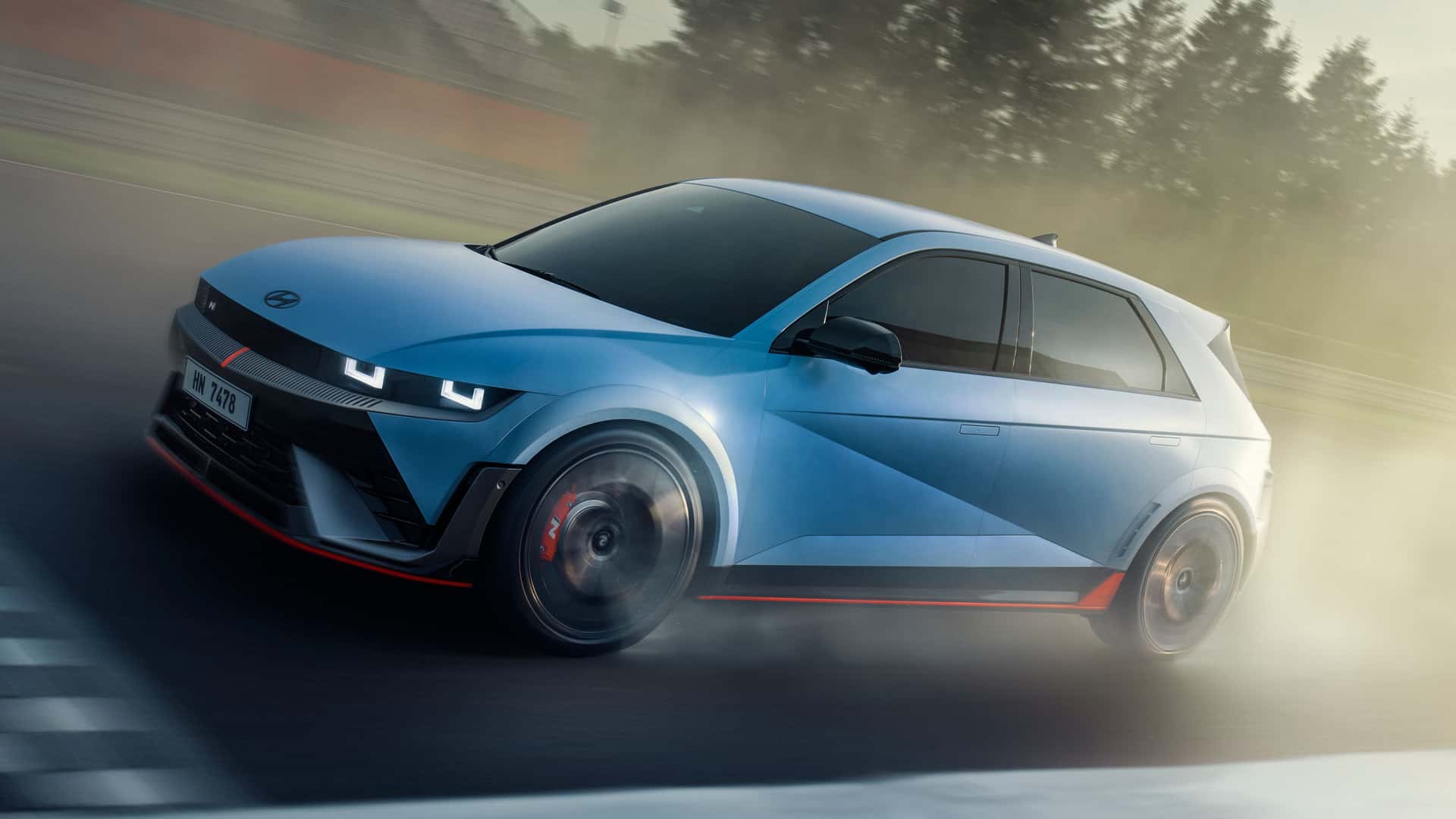 Hyundai Ioniq 5 N lateral