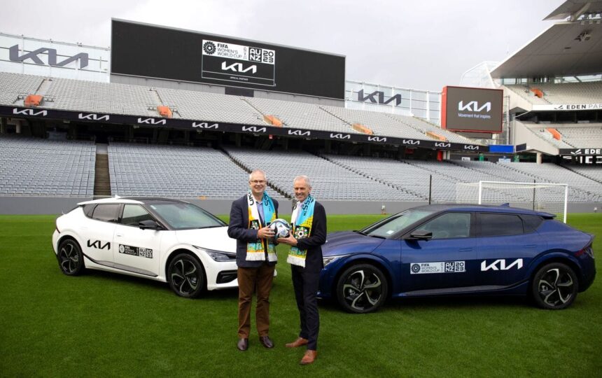 kia official partner of fifa wwc 2023