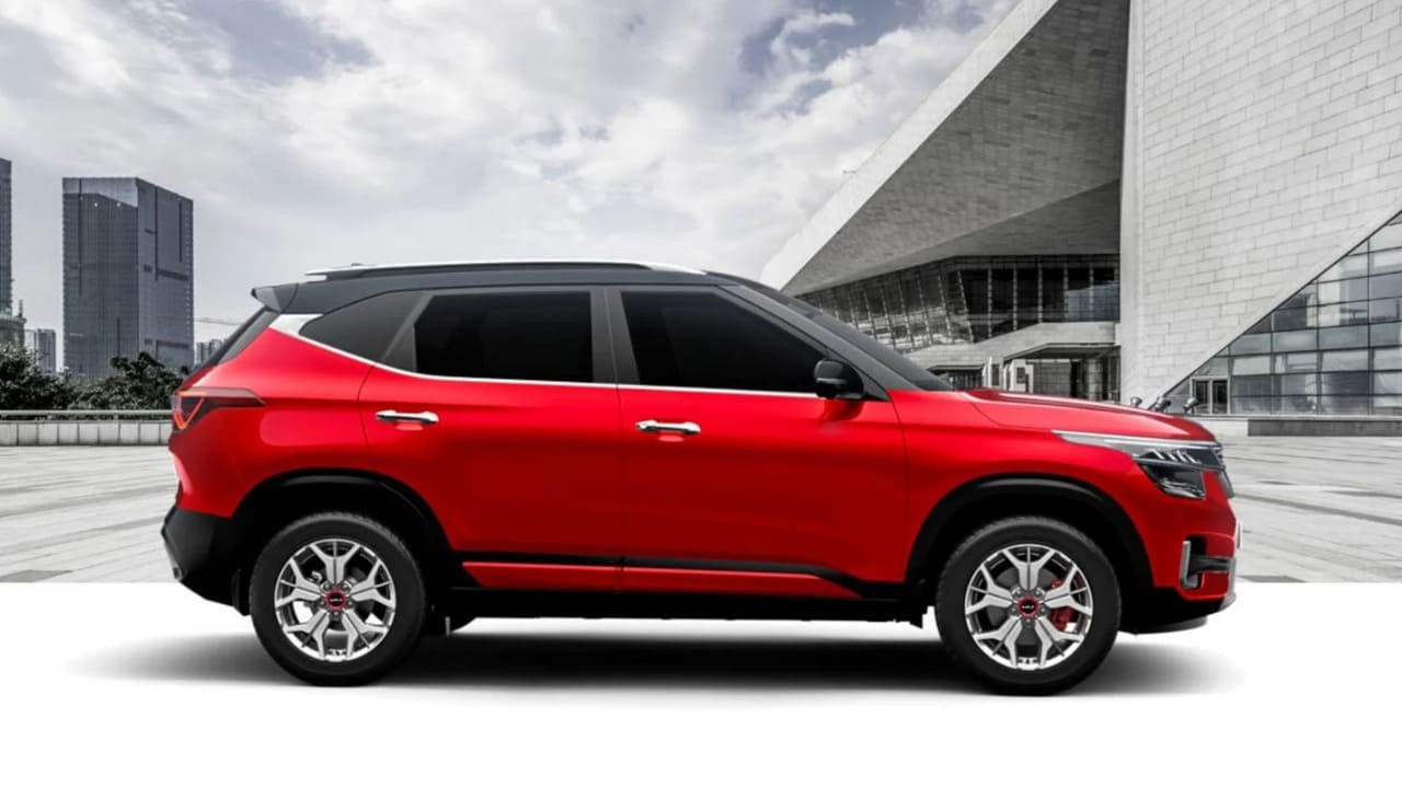 kia seltos el suv Autos Rodando Kia Seltos lateral