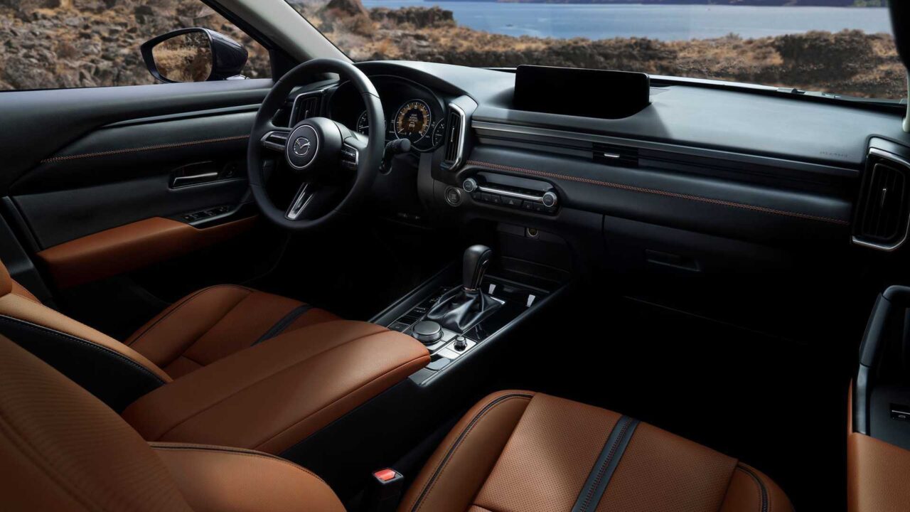 Mazda CX interior