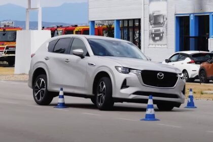 Mazda CX-60 prueba del alce