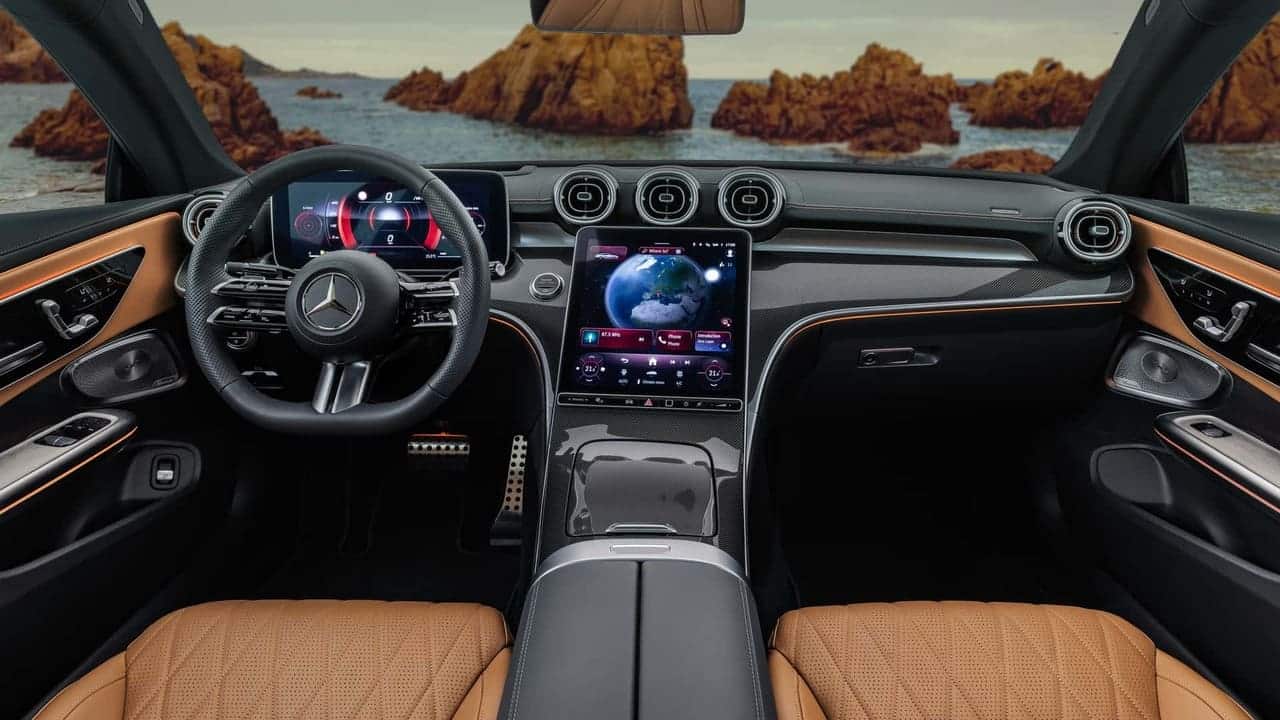 Mercedes CLE Coupe 2024 interior