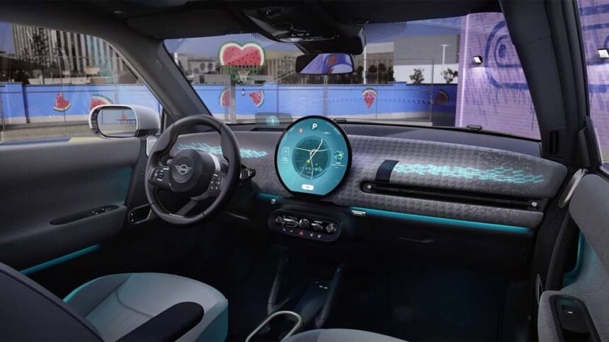 Mini Cooper Eléctrico 2024 interior