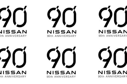 Logo Nissan 90 años
