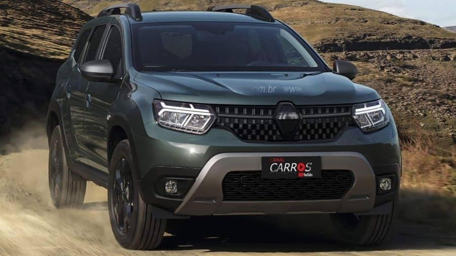 Renault Duster 2024 frente facelift