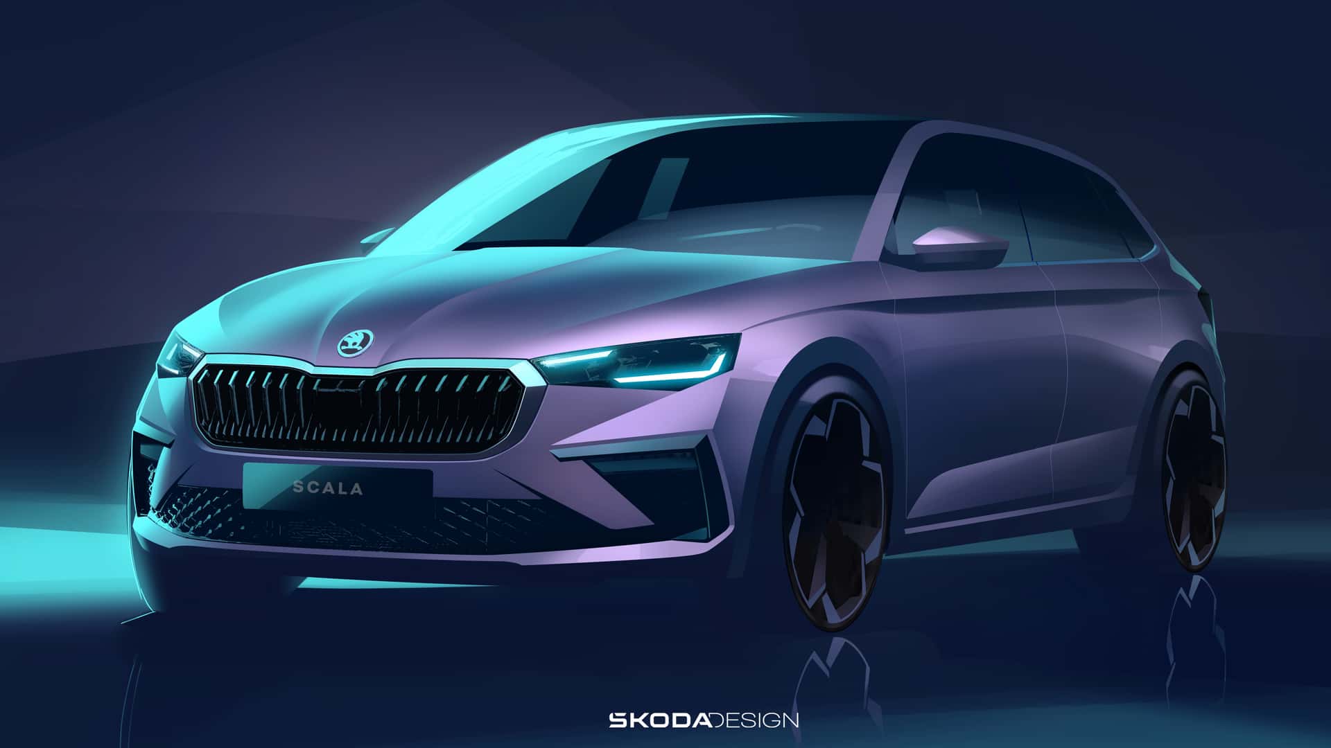 Skoda Scala 2024 y Kamiq 2024: Adelanto Oficial antes del debut doble del 1 de agosto 1 Skoda Scala 2024