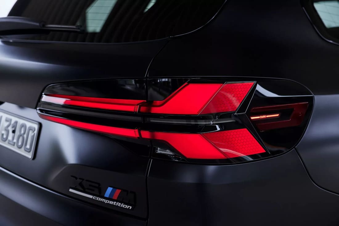BMW X M luces stop