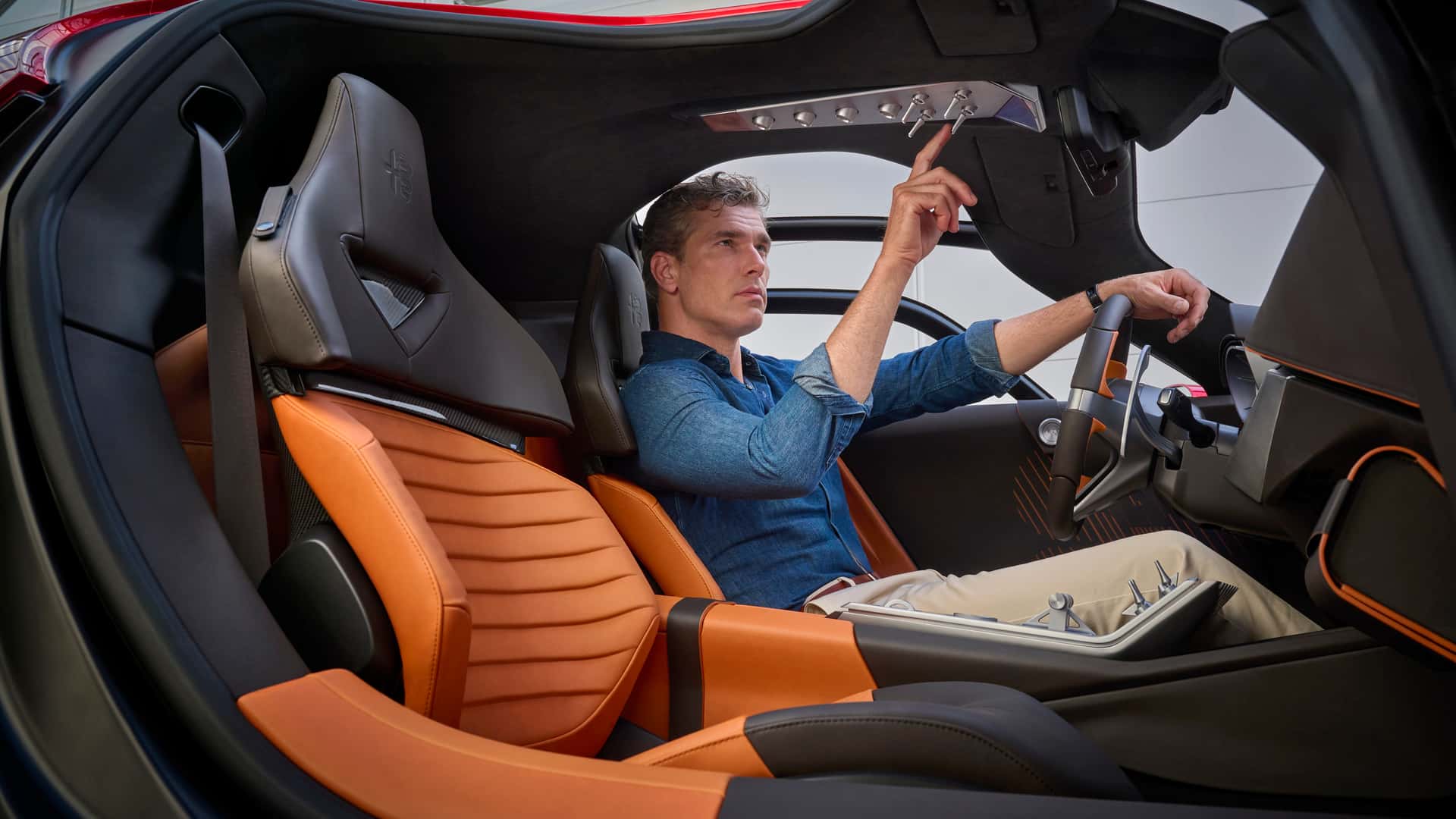 Alfa Romeo 33 Stradale interior