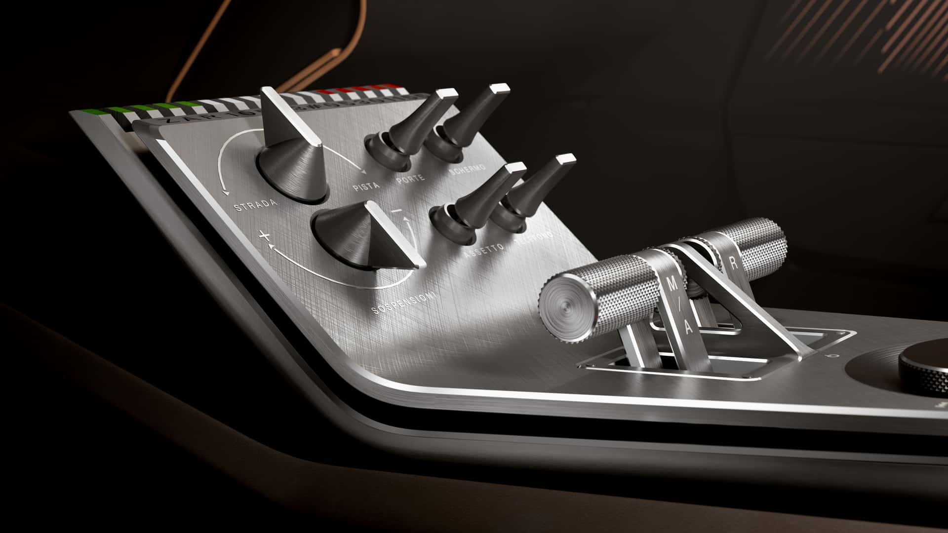 Alfa Romeo 33 Stradale panel de instrumento