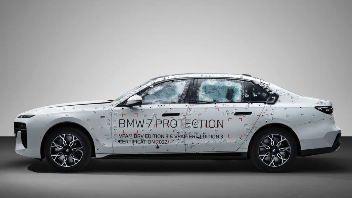 apertura bmw 7 protection Autos Rodando BMW i Serie Protection lateral