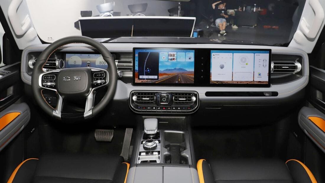 baic bj40 2024_45 Autos Rodando BAIC BJ tablero