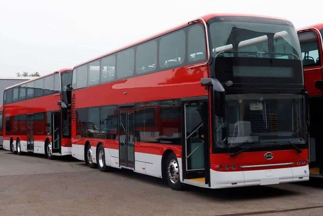 BYD Buses de pisos eléctricos