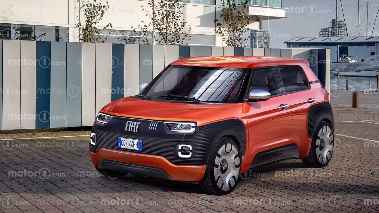 fiat panda 2024 il render Autos Rodando Fiat Panda Render