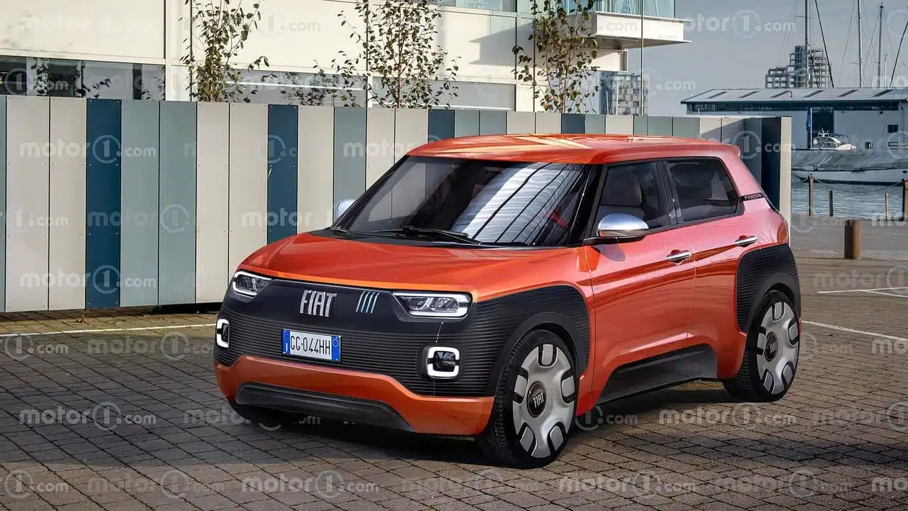 fiat panda 2024 il render Autos Rodando Fiat Panda Render