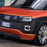 Fiat Panda 2024 frente Render