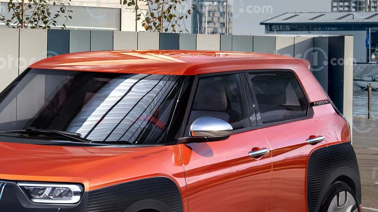 fiat panda 2024 il render_02 Autos Rodando Fiat Panda parte superior Render