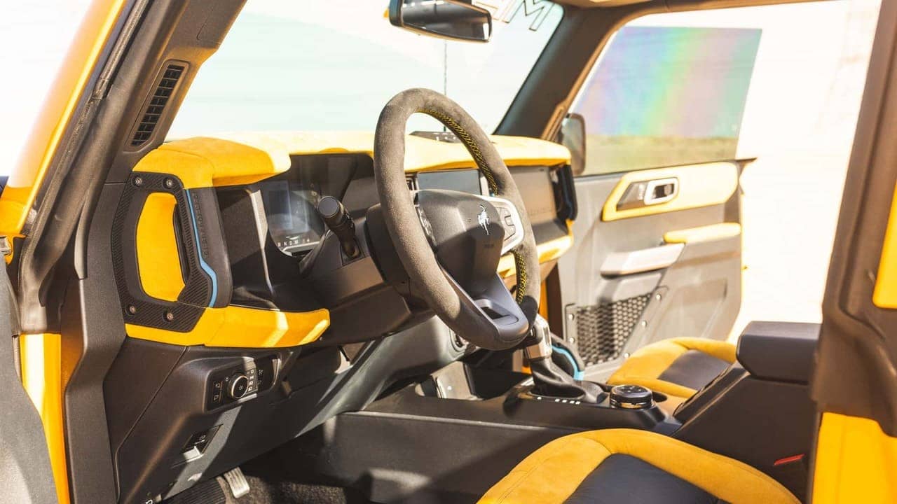 Ford Bronco by Manhart interior