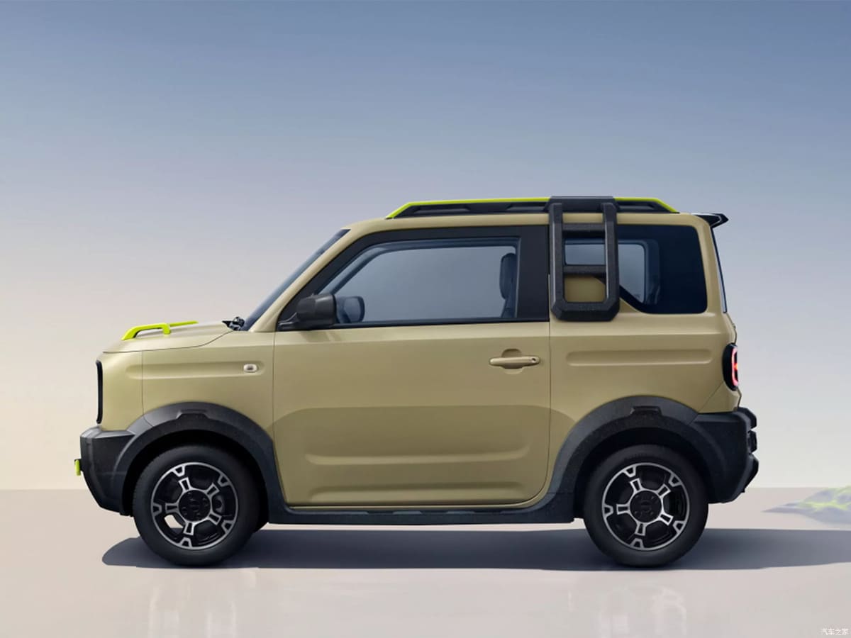 geely panda knight 3 Autos Rodando Geely Panda Knight lateral