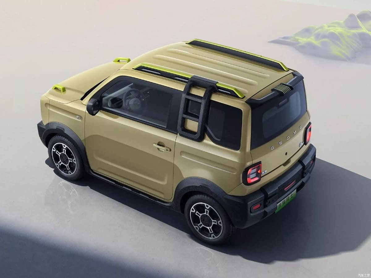 geely panda knight 4 Autos Rodando Geely Panda Knight diagonal