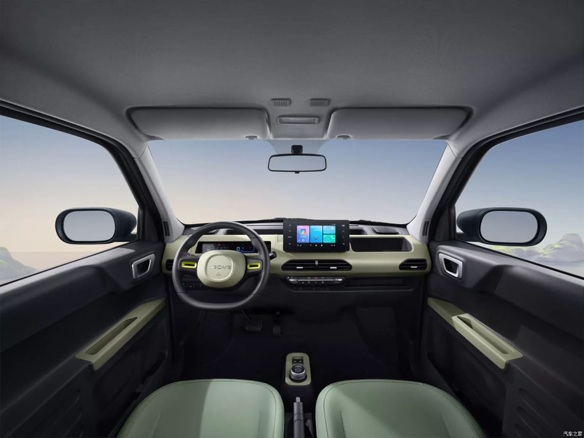 geely panda knight 6 Autos Rodando Geely Panda Knight interior