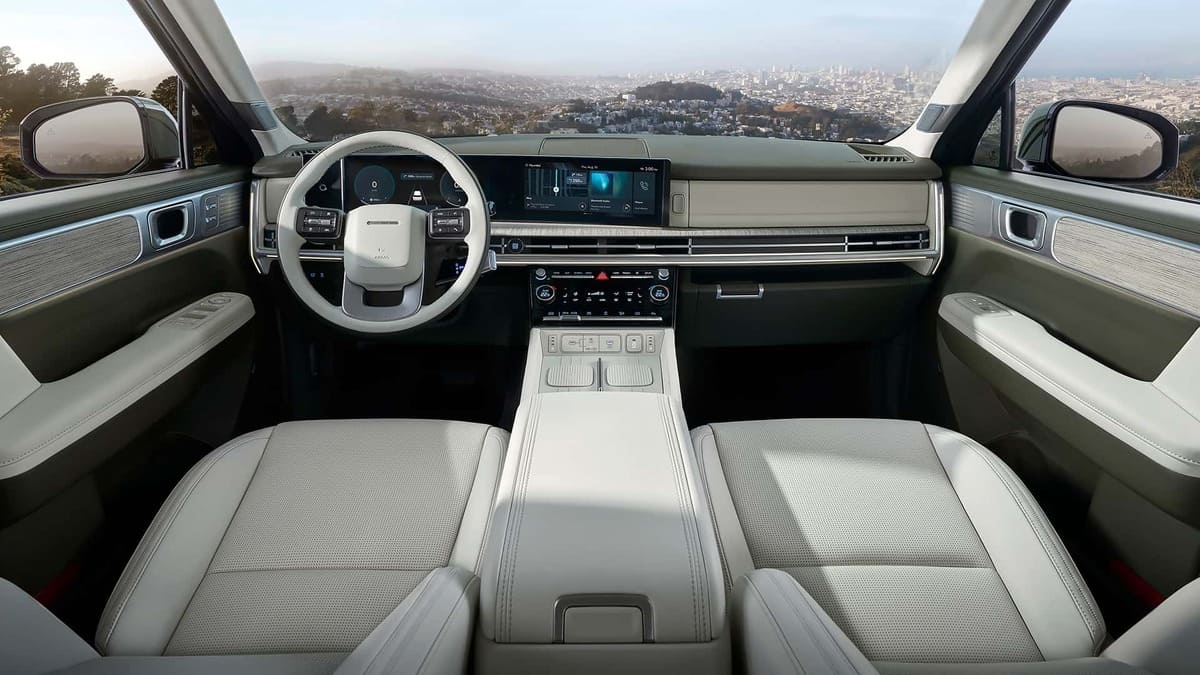 Hyundai Santa Fe XRT Concept interior