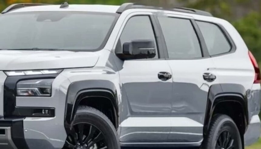 Mitsubishi Montero Sport 2024 render
