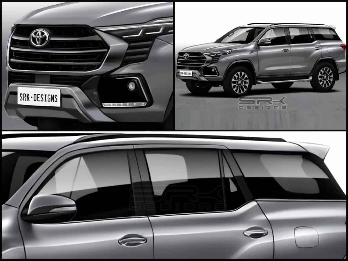 new toyota fortuner 2024 design Autos Rodando Toyota Fortuner render