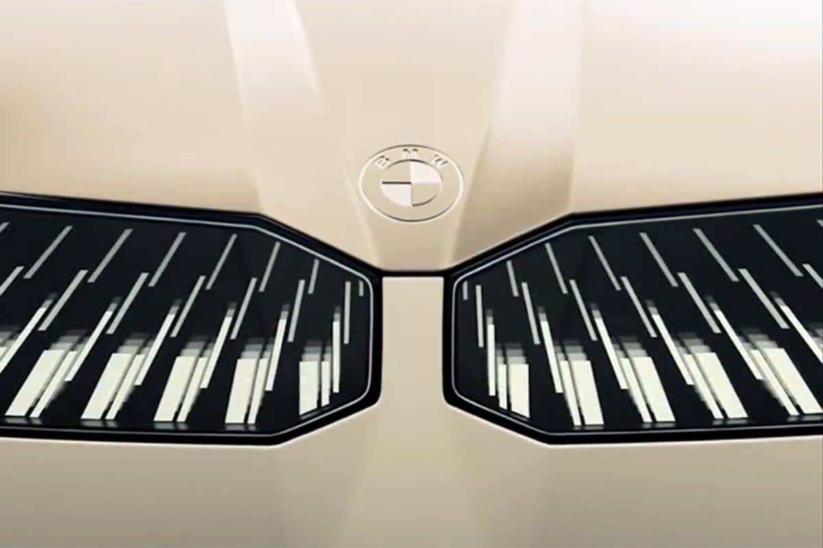 parrilla bmw Autos Rodando Parilla BMW Eléctricos