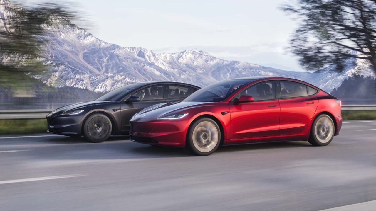 tesla model 3 Autos Rodando
