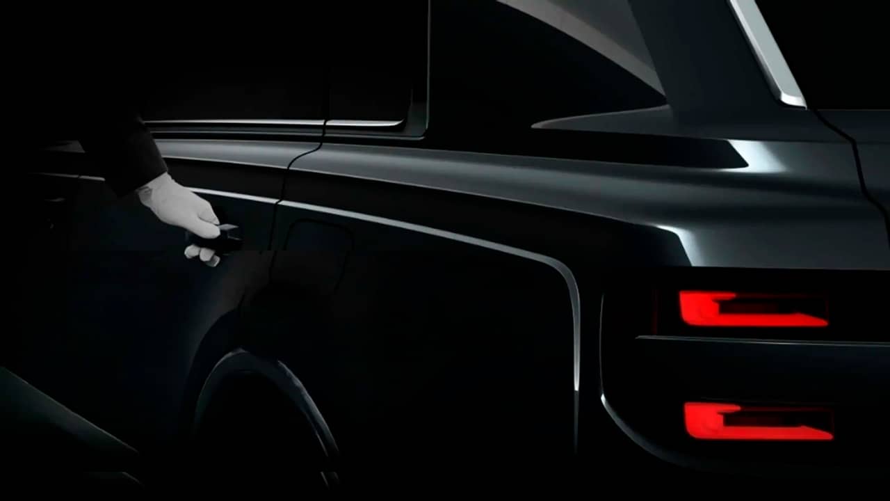 toyota century suv teaser Autos Rodando Toyota Century Teaser
