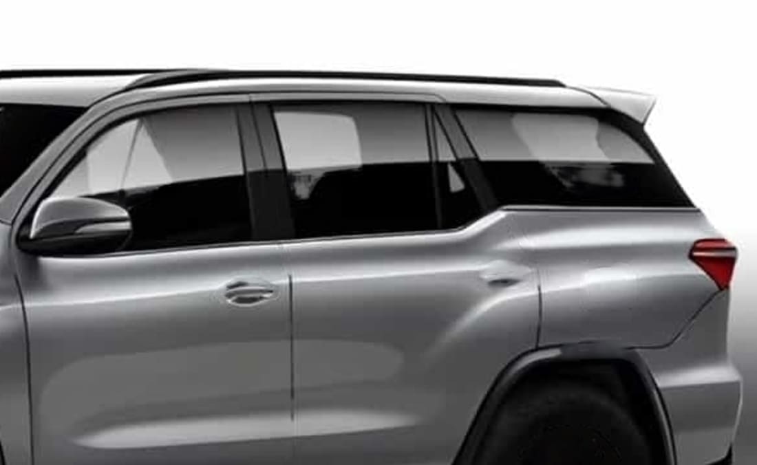 toyota fortuner 2024 render_02 Autos Rodando Toyota Fortuner render atras