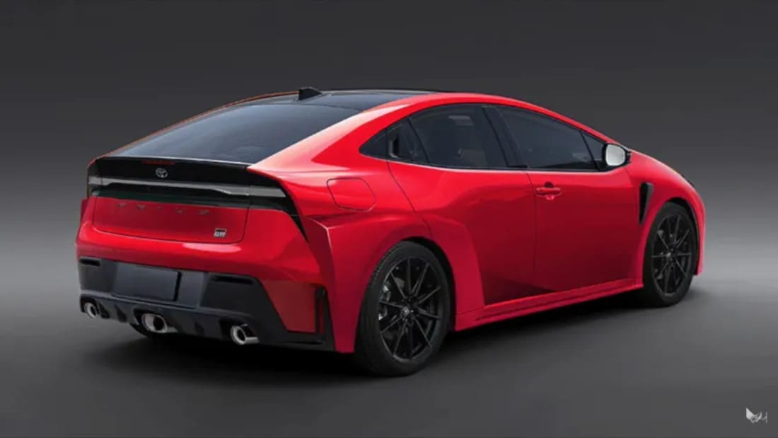 toyota gr prius design power_3 Autos Rodando Toyota GR Prius atras