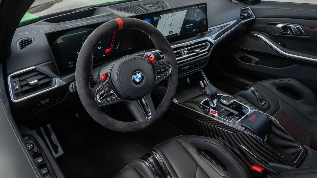 BMW M CS tablero